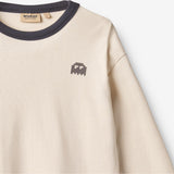 Wheat Main Langærmet T-shirt Calvin T-Shirt 3129 eggshell