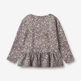 Wheat Main Langærmet T-shirt Carolina Jersey Tops and T-Shirts 9565 purple stone flowers
