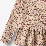 Wheat Main Langærmet T-shirt Carolina T-Shirt 9769 soft sand flower wine