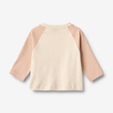 Wheat Main Langærmet T-shirt Darrin Jersey Tops and T-Shirts 2032 rose dust