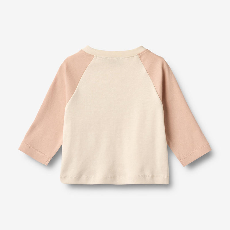 Wheat Main Langærmet T-shirt Darrin Jersey Tops and T-Shirts 2032 rose dust