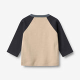 Wheat Main Langærmet T-shirt Darrin Jersey Tops and T-Shirts 3354 warm sand