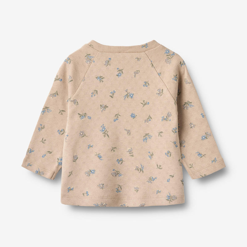 Wheat Main Langærmet T-shirt Darrin Jersey Tops and T-Shirts 9573 warm sand flowers