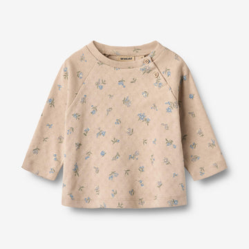 Wheat Main Langærmet T-shirt Darrin Jersey Tops and T-Shirts 9573 warm sand flowers