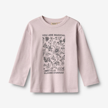 Wheat Main Langærmet T-shirt Dixie T-Shirt 1354 soft lilac