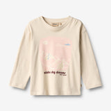 Wheat Main Langærmet T-shirt Dixie T-Shirt 3191 offwhite