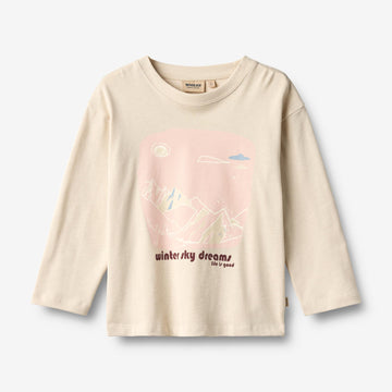 Wheat Main Langærmet T-shirt Dixie T-Shirt 3191 offwhite