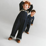 Wheat Main Langærmet T-shirt Dixie Print Jersey Tops and T-Shirts 1194 blue denim