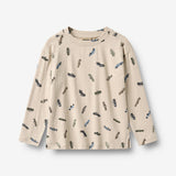 Wheat Main Langærmet T-shirt Ebbe T-Shirt 9214 cars