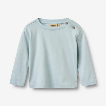 Wheat Main Langærmet T-shirt Ebbe T-Shirt 2703 summer sky