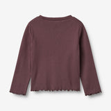 Wheat Main Langærmet T-shirt Else Jersey Tops and T-Shirts 3030 fudge