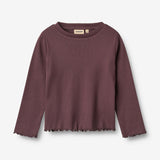 Wheat Main Langærmet T-shirt Else Jersey Tops and T-Shirts 3030 fudge