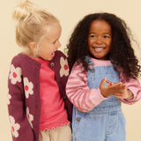 Wheat Main Langærmet T-shirt Elsie T-Shirt 1037 raspberry