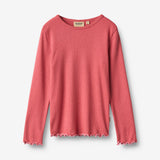 Wheat Main Langærmet T-shirt Elsie T-Shirt 1037 raspberry