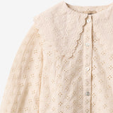 Wheat Main Langærmet T-shirt Flora Shirts and Blouses 9629 almond peach