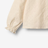 Wheat Main Langærmet T-shirt Flora Shirts and Blouses 3129 eggshell