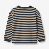Wheat Main Langærmet T-shirt Frans Jersey Tops and T-Shirts 1433 navy stripe