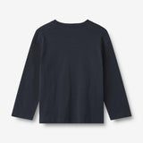 Wheat Main Langærmet T-shirt Holger Jersey Tops and T-Shirts 1432 navy