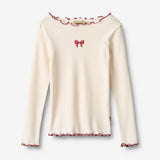 Wheat Main Langærmet T-shirt Ida T-Shirt 3182 ivory