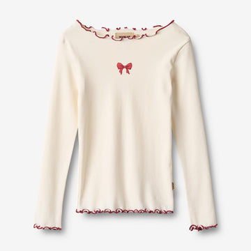 Wheat Main Langærmet T-shirt Ida T-Shirt 3182 ivory