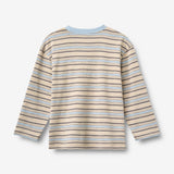Wheat Main Langærmet T-shirt Johan T-Shirt 9877 multi blue stripe