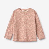 Wheat Main Langærmet T-shirt Manna Jersey Tops and T-Shirts 9566 rose dust flower meadow