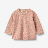 Wheat Main Langærmet T-shirt Manna Jersey Tops and T-Shirts 9566 rose dust flower meadow