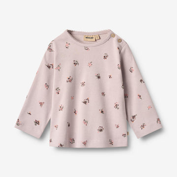 Wheat Main Langærmet T-shirt Marit Jersey Tops and T-Shirts 1353 soft lilac flowers