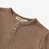 Wheat Main Langærmet T-shirt Morris Jersey Tops and T-Shirts 9549 coffee melange