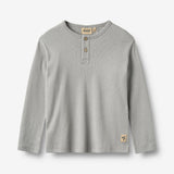 Wheat Main Langærmet T-shirt Morris T-Shirt 1024 slightly blue