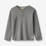 Wheat Main Langærmet T-shirt Morris T-Shirt 9624 flint