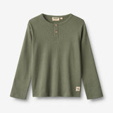 Wheat Main Langærmet T-shirt Morris T-Shirt 9690 thyme