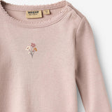 Wheat Main Langærmet T-shirt Print Belis T-Shirt 1354 soft lilac
