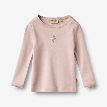 Wheat Main Langærmet T-shirt Print Belis T-Shirt 1354 soft lilac