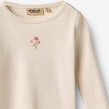Wheat Main Langærmet T-shirt Print Belis T-Shirt 3129 eggshell