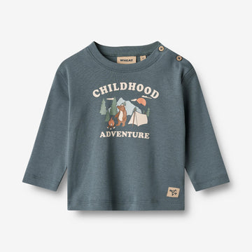 Wheat Main Langærmet T-shirt Ray Jersey Tops and T-Shirts 1460 stormy weather