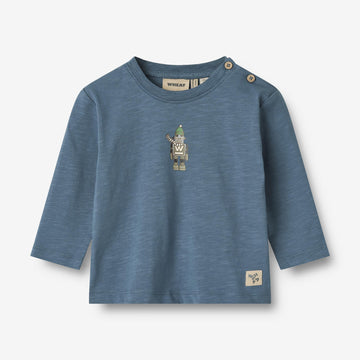 Wheat Main Langærmet T-shirt Ray | Baby Jersey Tops and T-Shirts 1174 bering sea