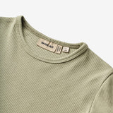 Wheat Main Langærmet T-shirt Stig Jersey Tops and T-Shirts 1145 green tea