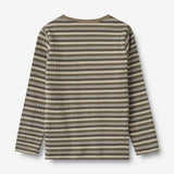 Wheat Main Langærmet T-shirt Stig Jersey Tops and T-Shirts 0181 multi stripe