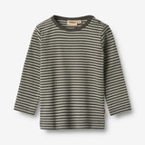Wheat Main Langærmet T-shirt Stig Jersey Tops and T-Shirts 9577 winter forest stripe
