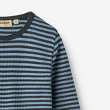 Wheat Main Langærmet T-shirt Stig T-Shirt 9548 bright blue stripe