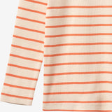 Wheat Main Langærmet T-shirt Stig T-Shirt 9648 orange stripe