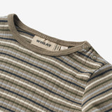 Wheat Main Langærmet T-shirt Stig | Baby Jersey Tops and T-Shirts 0181 multi stripe