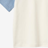Wheat Main Kortærmet T-shirt Topper T-Shirt 3182 ivory