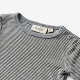 Wheat SMU Langærmet Uld Body Lucca Body 1433 navy stripe