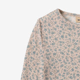 Wheat Wool Langærmet Uld T-shirt Alfie Jersey Tops and T-Shirts 1481 blue flowers