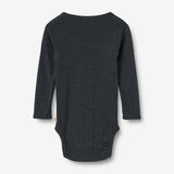 Wheat SMU Langærmet Uld/silke body Liea Underwear/Bodies 1432 navy