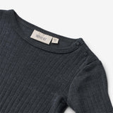 Wheat SMU Langærmet Uld/silke body Liea Underwear/Bodies 1432 navy