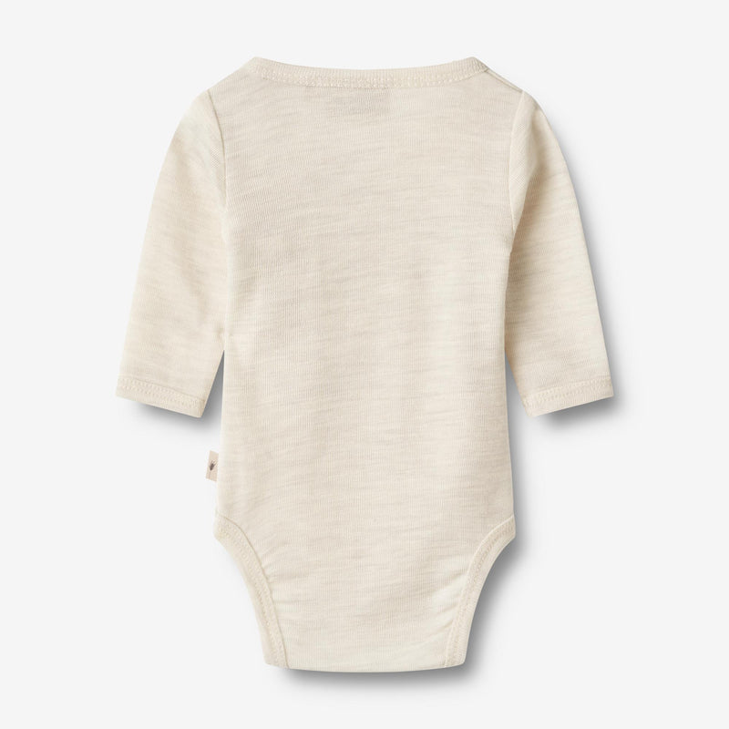 Wheat Wool Slå-om Uld Body Willow Underwear/Bodies 1141 eggshell melange