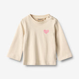 Wheat Main Langermet T-shirt Sina T-Shirt 3191 offwhite